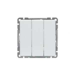 ABB Impressivo 1+1+1 -kytkin, valkoinen
