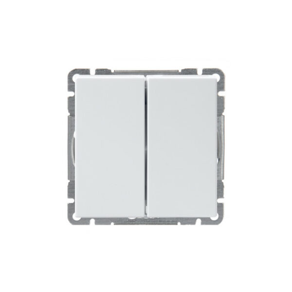 ABB Impressivo 5-kytkin, valkoinen (kruunukytkin)