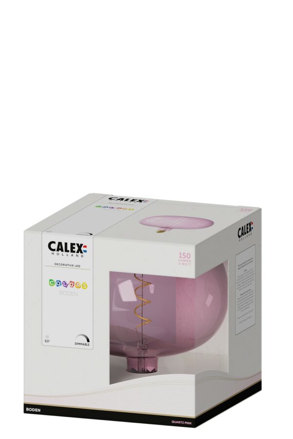 Calex Boden E27 LED DIM ruusukvartsi - Image 2