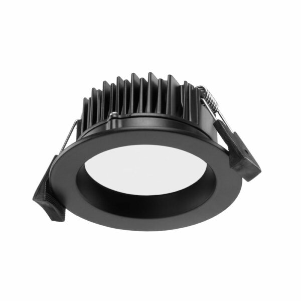 JL LED-alasvalo 7W musta (himmennettävä)