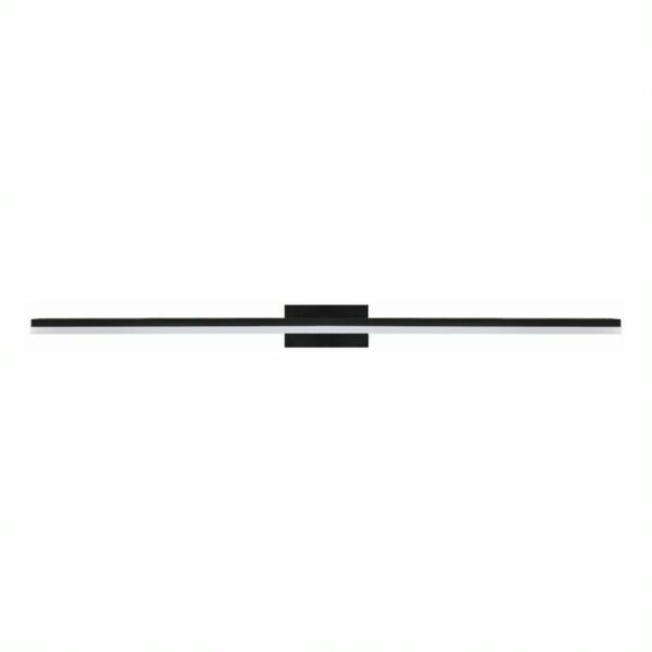 Mantra Morne peilinpäällysvalaisin musta 60 cm (IP44)