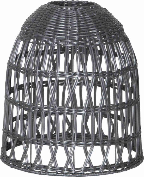 Knute-riippuvalaisin terassille 30 cm IP44 harmaa - Image 3