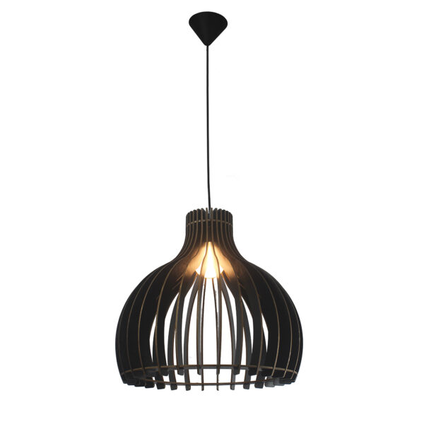 FocusLight Orsa riippuvalaisin 43 cm musta