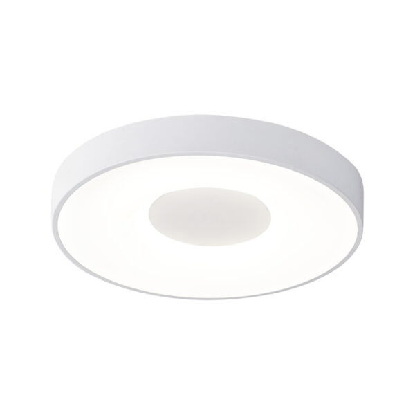 Mantra Coin LED-kattovalaisin CCT valkoinen 38 cm