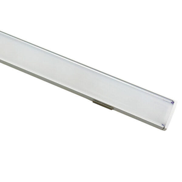 Line LED-alumiiniprofiili matala 2m alumiini