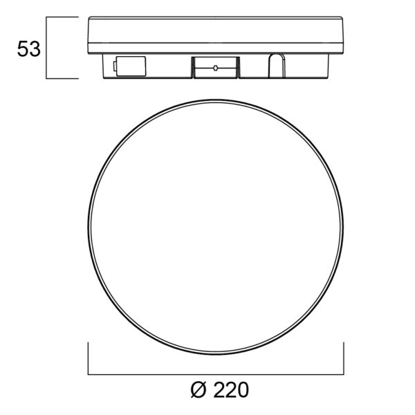 Sylvania Start Surface Slim pyöreä 15W IP54 - Image 9