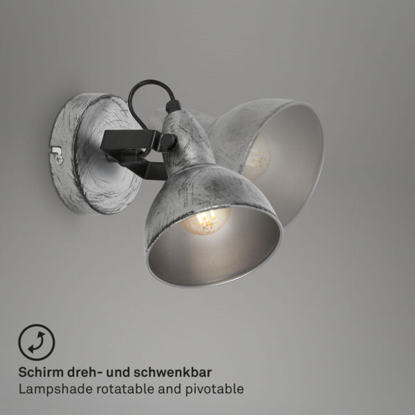 E.Lite Soft -kohdevalaisin antiikkihopea - Image 3