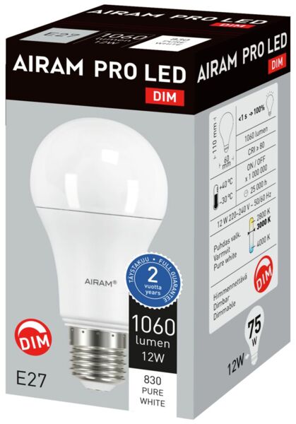 Airam PRO LED 1060 lm 3000 K DIM - Image 2