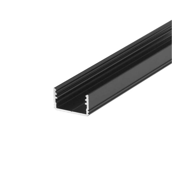Alumiiniprofiili Philips HUE LED-nauhalle (2 m) musta