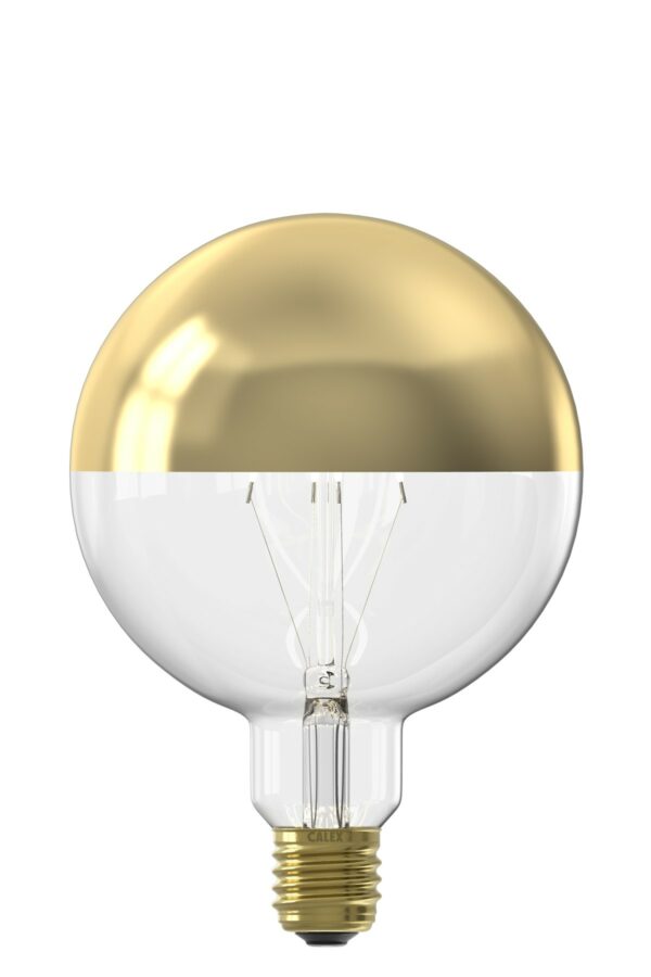 Calex Pääpeili G125 E27 LED DIM kulta - Image 2