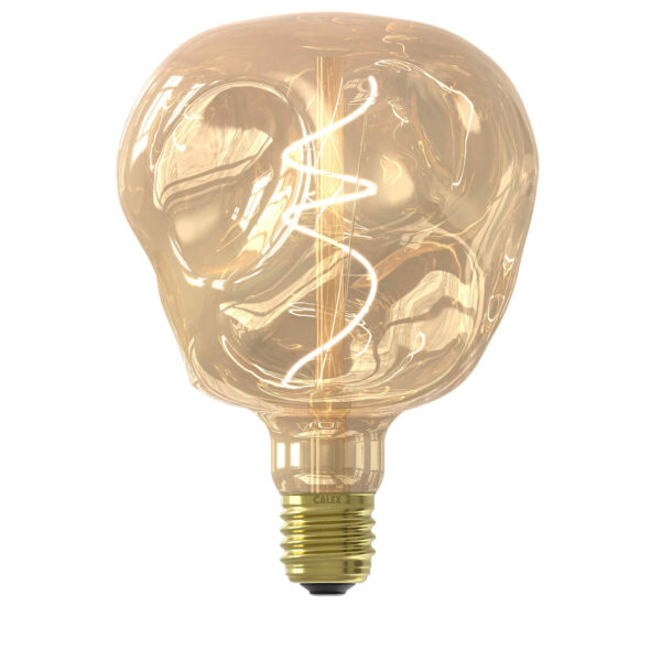 Calex Organic Neo G125 E27 LED DIM kulta