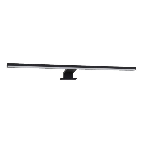 E.Lite Dun peilinpäällysvalaisin musta 60 cm (IP44)