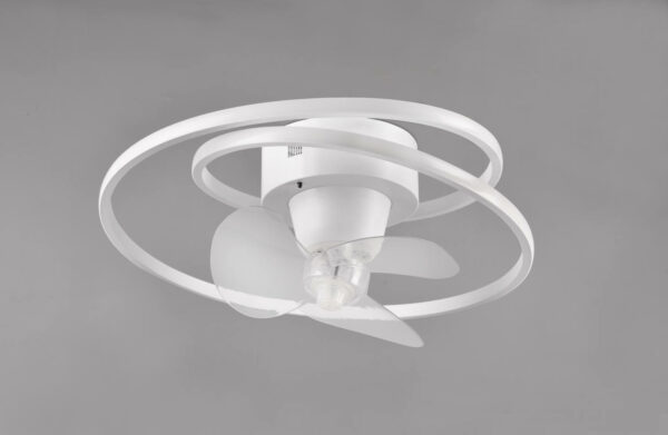 Umea LED-kattotuuletin 50cm 4400lm CCT valkoinen - Image 3