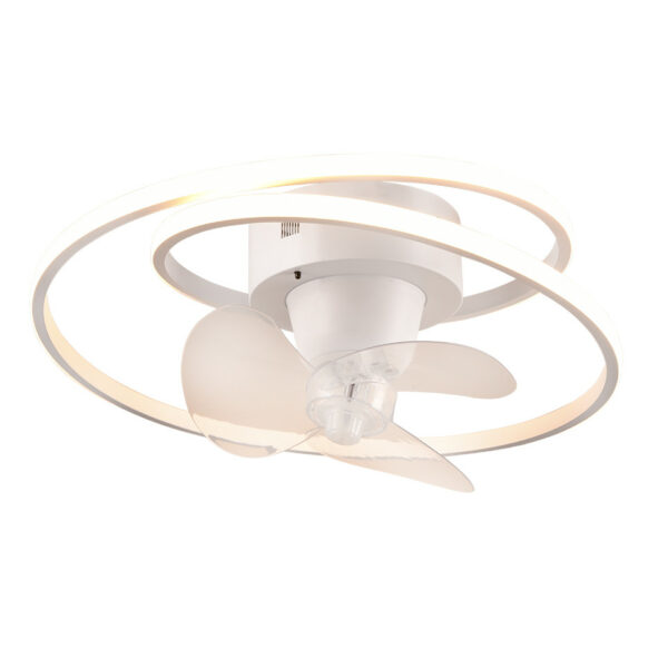 Umea LED-kattotuuletin 50cm 4400lm CCT valkoinen