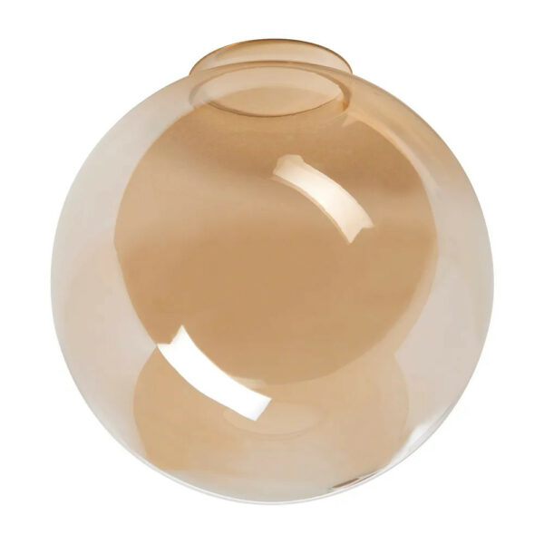 Ab Armaturhantverk Orsa pallokupu Ø300 mm amber