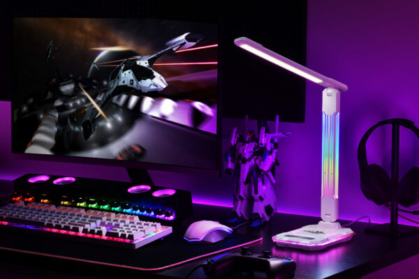Focuslight E-Sport pöytävalaisin (langaton latausasema) - Image 8