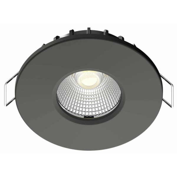 Halo LED-alasvalo musta CCT/DIM/DIP IP65