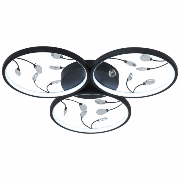 Focuslight Rings plafondi musta CCT - Image 3