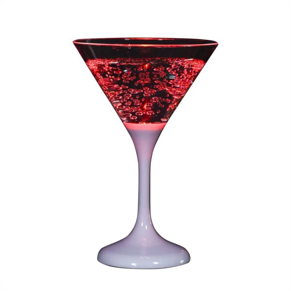 Unison Cocktaillasi valolla punainen - Image 2