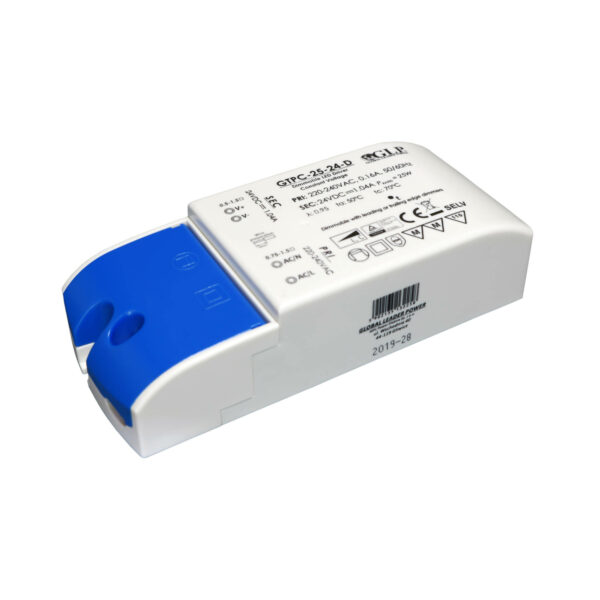 LED-muuntaja 24V 25W (IP20) himmennettävä