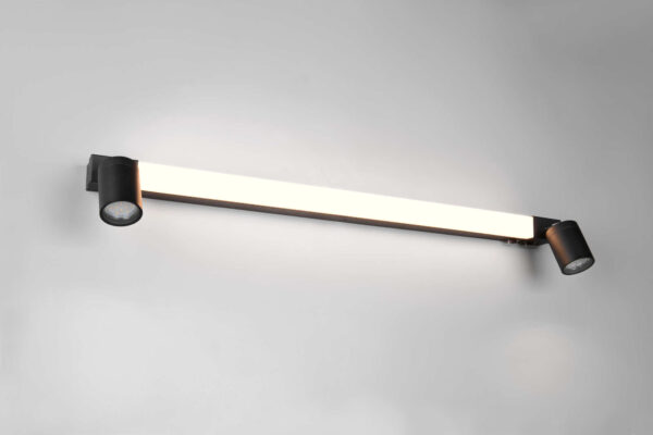 Enrico seinävalaisin LED 90 cm musta - Image 4