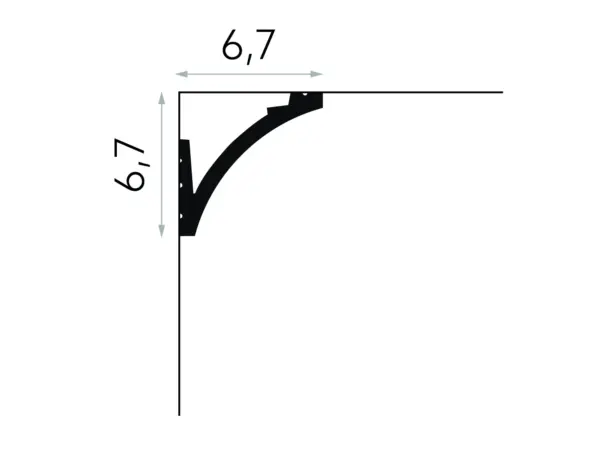 Mardom Decor MD380 kattolista 2m - Image 2