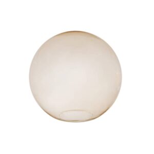 Pallokupu lasia Ø400mm aukko 150mm amber