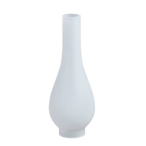 Öljylampun lasikupu valkoinen 52x240mm
