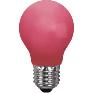 LED-lamppu ulos E27 A55 PC Cover punainen