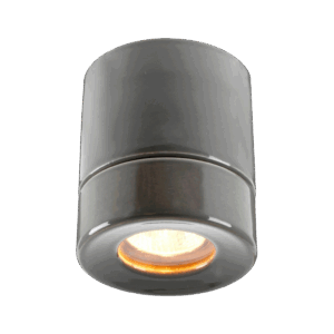 Alasvalo saunaan keraaminen IP44 125°C harmaa