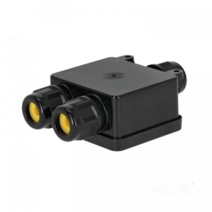 Vesitiivis liitin 3-tuloinen IP68 3-napainen 0,5–1,5 mm²