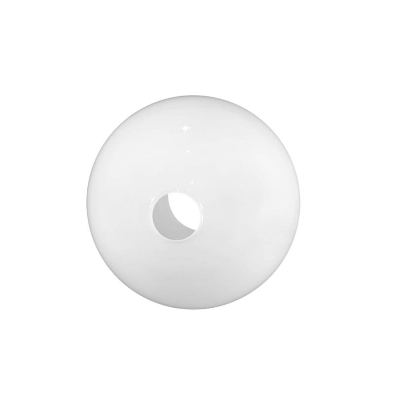 Lasikupu 25 cm kiiltävä valkoinen - Image 3