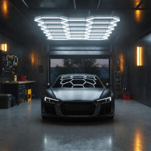 Hexagon LED-valaisin 300×516cm